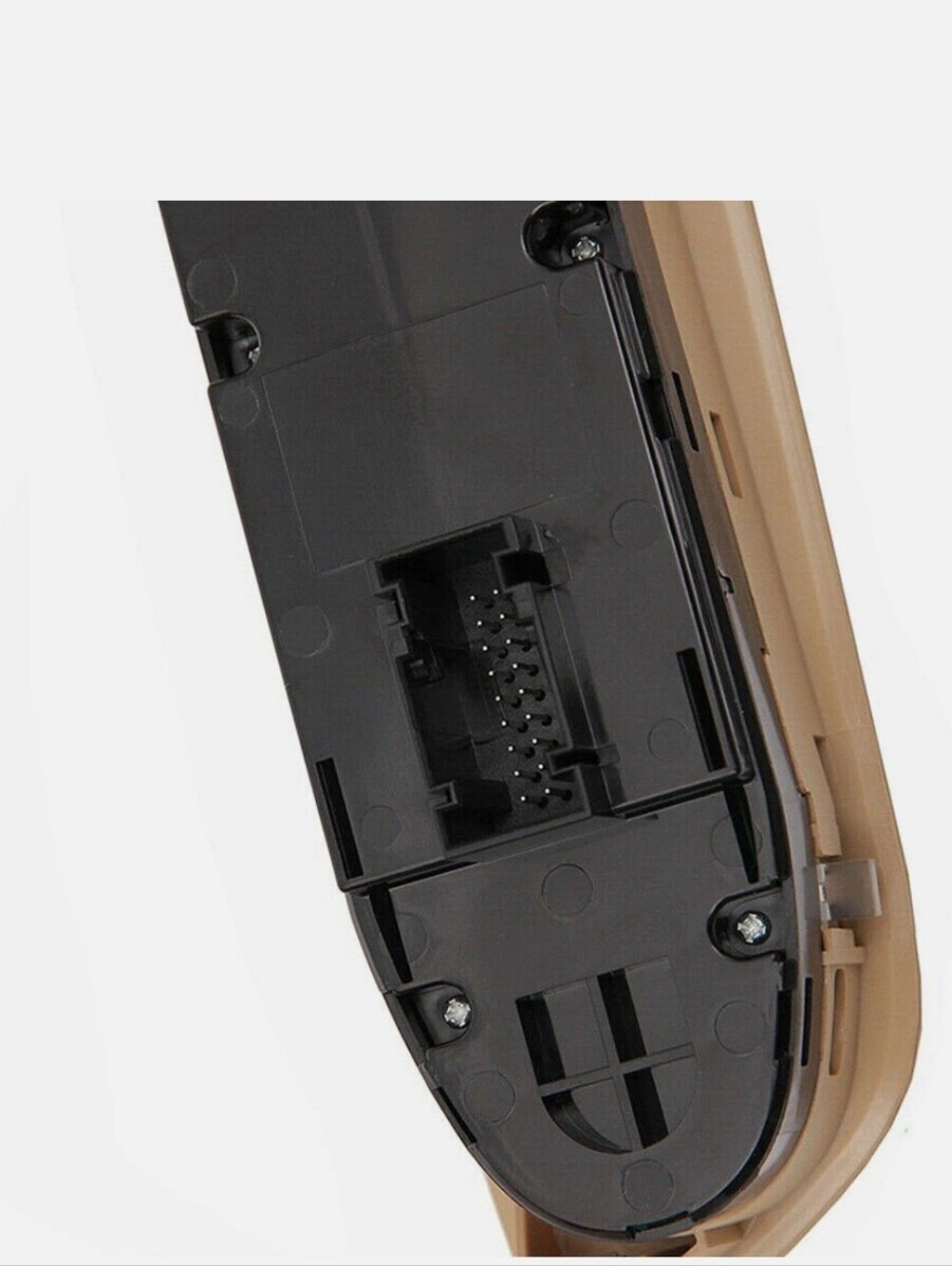 Beige Power Window Switch Panel with Mirror Control - Picture 2 of 2